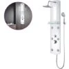 Shower Panel Unit 25x43x120 Cm Silver VidaXL 1 Shower Panel Unit 25x43x120 Cm Silver VidaXL -Bathroom Supplies Store 10099924 1