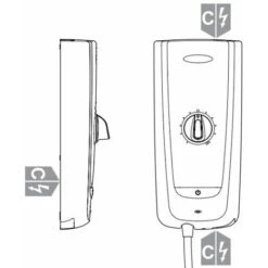 Mira Advance 9.8kW Electric Shower Thermostatic 3 Spray Matte Finish 1.1785.002 -Bathroom Supplies Store 11099654 3