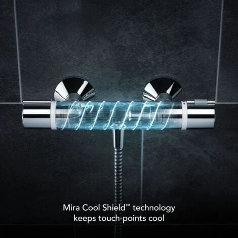 Mira Relate EV Mixer Shower Thermostatic 90mm Head Chrome Modern 2.1878.001 7 Mira Relate EV Mixer Shower Thermostatic 90mm Head Chrome Modern 2.1878.001 - Image 5