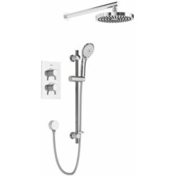 Bristan Prism Thermostatic Mixer Shower Concealed Valve Fixed & Handheld Head