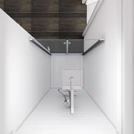 ELEGANT Bifold Shower Door 900mm Glass Shower Enclosure Reversible Folding Shower Door 5 ELEGANT Bifold Shower Door 900mm Glass Shower Enclosure Reversible Folding Shower Door - Image 3