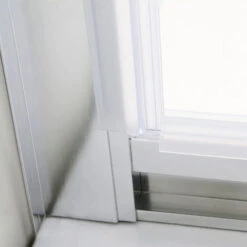 ELEGANT 860mm Pivot Hinge Shower Door 6mm Safety Glass Shower Enclosure Cubicle -Bathroom Supplies Store 11939882 4