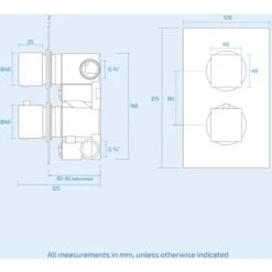 Temel Square Concealed Thermostatic Mixer Valve Hand Held Shower Head Set -Bathroom Supplies Store 13069125 4
