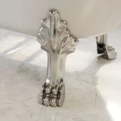 Traditional Freestanding Bath Roll Top Single Ended Dragon Feet 1500mm Worcester -Bathroom Supplies Store 13816725 3