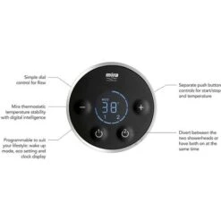 Mira Platinum Valve Wireless Dual Controller Only High Pressure/Combi Boiler -Bathroom Supplies Store 15074712 5