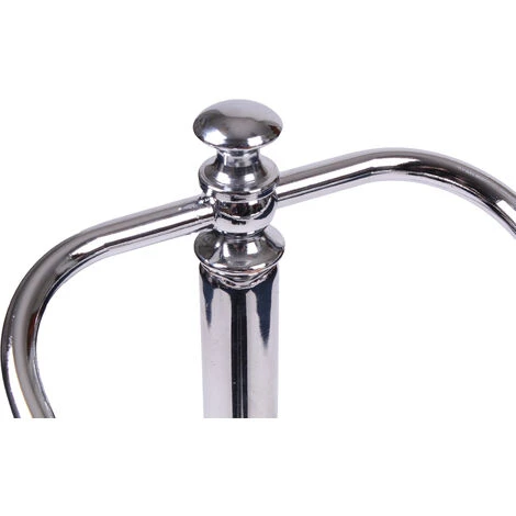 Opera Freestanding Toilet Roll Holder/Dispenser, Chrome 5 Opera Freestanding Toilet Roll Holder/Dispenser, Chrome - Image 3