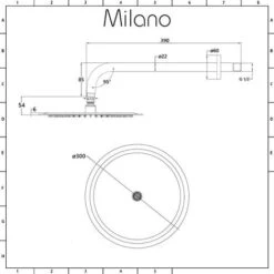 Milano Nero - Modern 2 Outlet Triple Thermostatic Mixer Shower Valve With 300mm Wall Mounted Round Rainfall Shower Head And Hand Shower Handset Kit - Black -Bathroom Supplies Store 15474006 4