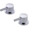 RAK Prima Tech Deck Mounted Valve Pair - RAKPRT3016 -Bathroom Supplies Store 15582399 1