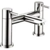 Bristan Blitz Bath Filler Tap Pillar Mounted - Chrome 1 Bristan Blitz Bath Filler Tap Pillar Mounted - Chrome -Bathroom Supplies Store 15721130 1
