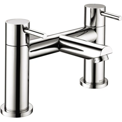 Bristan Blitz Bath Filler Tap Pillar Mounted - Chrome 3 Bristan Blitz Bath Filler Tap Pillar Mounted - Chrome