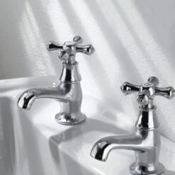 Bristan Colonial Basin Taps - Chrome Plated -Bathroom Supplies Store 15721351 3