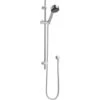 Hudson Reed Linear Slider Three Function Handset Shower Rail Kit - Chrome -Bathroom Supplies Store 15722827 1