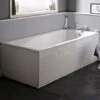 Nuie Linton Single Ended Rectangular Bath 1700mm X 700mm - Acrylic 2 Nuie Linton Single Ended Rectangular Bath 1700mm X 700mm - Acrylic -Bathroom Supplies Store 15724086 1