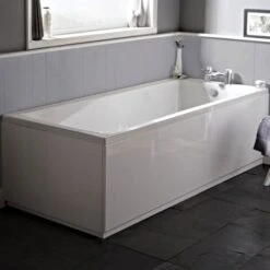 Nuie Linton Single Ended Rectangular Bath 1700mm X 700mm - Acrylic
