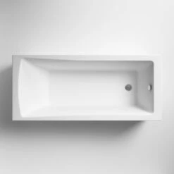 Nuie Linton Single Ended Rectangular Bath 1800mm X 800mm - Acrylic -Bathroom Supplies Store 15724088 3