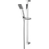 Nuie Square Slider Rail Shower Kit 700mm High - Chrome 1 Nuie Square Slider Rail Shower Kit 700mm High - Chrome -Bathroom Supplies Store 15724335 1