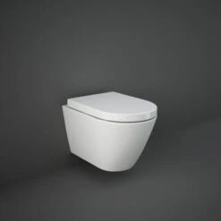 RAK Resort Rimless Wall Hung Toilet - Soft Close Seat -Bathroom Supplies Store 15725556 3