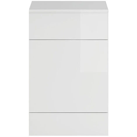 Concealed Cistern BTW Toilet Housing Unit Bathroom Furniture Gloss White 502 X 325 Mm 5 Concealed Cistern BTW Toilet Housing Unit Bathroom Furniture Gloss White 502 X 325 Mm - Image 3
