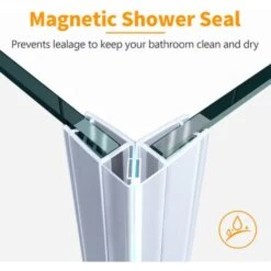 ELEGANT 1000 X 800 Mm Sliding Corner Entry Shower Enclosure Door Cubicle -Bathroom Supplies Store 16496802 4