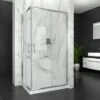ELEGANT 900 X 700 X1850 Mm Sliding Corner Entry Shower Enclosure Door Cubicle -Bathroom Supplies Store 16496809 1