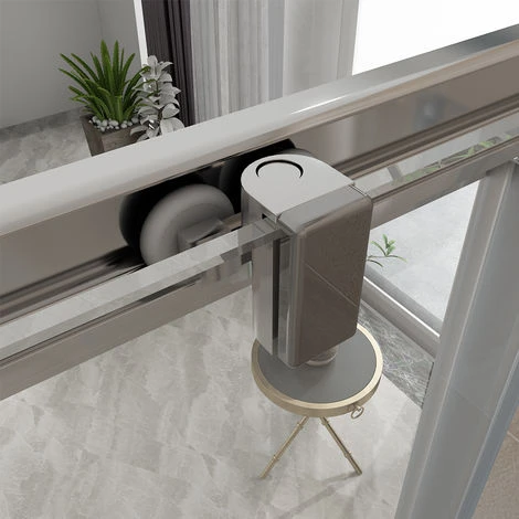 ELEGANT 800 X 700 Mm Sliding Corner Entry Shower Enclosure Door Cubicle 5 ELEGANT 800 X 700 Mm Sliding Corner Entry Shower Enclosure Door Cubicle - Image 3