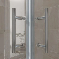 ELEGANT 800 X 700 Mm Sliding Corner Entry Shower Enclosure Door Cubicle 10 ELEGANT 800 X 700 Mm Sliding Corner Entry Shower Enclosure Door Cubicle -Bathroom Supplies Store 16496813 4