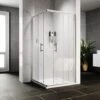 Elegant 760 X 760 Mm Sliding Doors Corner Entry Shower Enclosure Shower Glass Screen Cubicles
