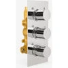 Wilden 3 Dial 3 Outlet Concealed Thermostatic Shower Round Valve 1 Wilden 3 Dial 3 Outlet Concealed Thermostatic Shower Round Valve -Bathroom Supplies Store 16944785 1