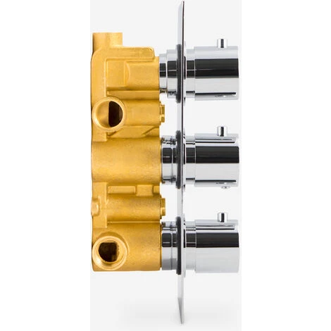 Wilden 3 Dial 3 Outlet Concealed Thermostatic Shower Round Valve 6 Wilden 3 Dial 3 Outlet Concealed Thermostatic Shower Round Valve - Image 4