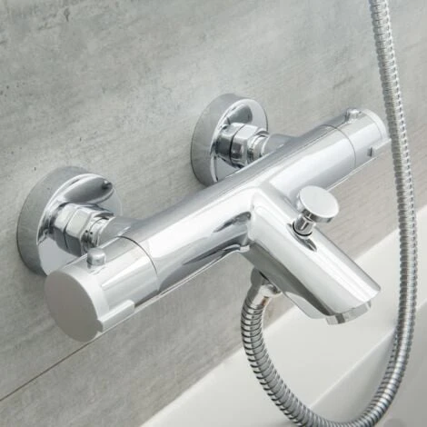 Thermostatic Bath Shower Mixer Tap LONDON SCHÜTTE 4 Thermostatic Bath Shower Mixer Tap LONDON SCHÜTTE - Image 2