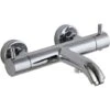 JTP Florentine Thermostatic Bath Shower Mixer Tap Wall Mounted - Chrome -Bathroom Supplies Store 17491383 1