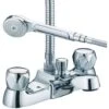 JTP Astra Bath Shower Mixer Tap Deck Mounted - Chrome -Bathroom Supplies Store 17491461 1