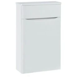 Orbit Contour Back To Wall WC Unit 500mm Wide - Gloss White
