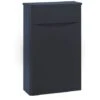 Orbit Contour Back To Wall WC Unit 500mm Wide - Indigo Blue