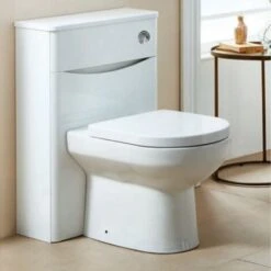 Orbit Omni Back To Wall Toilet Pan 520mm Projection - Wrapover Soft Close Seat -Bathroom Supplies Store 17493995 4