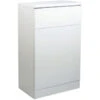 Verona Purity Back To Wall Toilet Unit 500mm Wide White -Bathroom Supplies Store 17503283 1