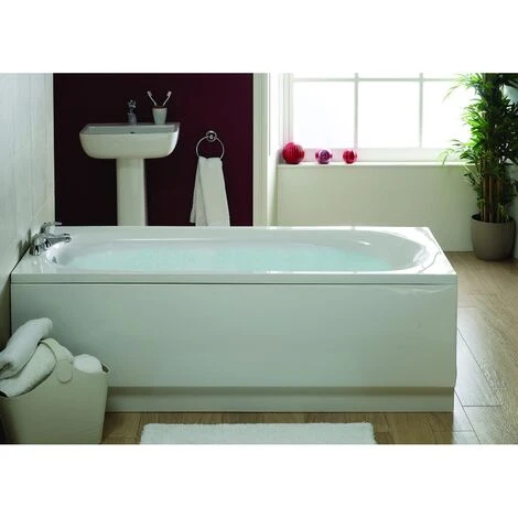 Verona Caymen Rectangular Whirlpool Bath 1700mm X 700mm 6-Jet System 3 Verona Caymen Rectangular Whirlpool Bath 1700mm X 700mm 6-Jet System