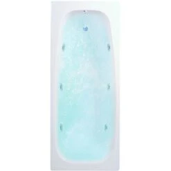 Verona Caymen Rectangular Whirlpool Bath 1700mm X 700mm 6-Jet System 8 Verona Caymen Rectangular Whirlpool Bath 1700mm X 700mm 6-Jet System -Bathroom Supplies Store 17503476 3