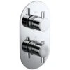 Verona Evoke Concealed Thermostatic Shower Valve Dual Handle - Chrome 2 Verona Evoke Concealed Thermostatic Shower Valve Dual Handle - Chrome -Bathroom Supplies Store 17505452 1