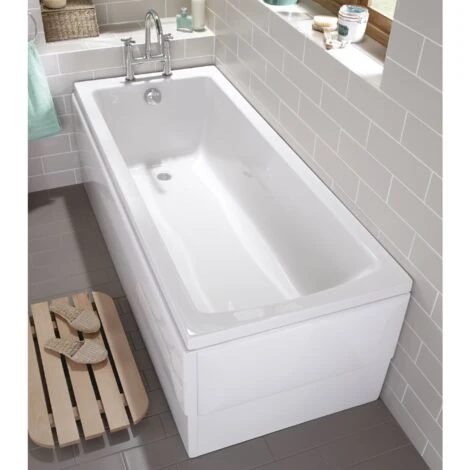 Vitra Neon Single Ended Rectangular Bath 1700mm X 700mm 0 Tap Hole 5 Vitra Neon Single Ended Rectangular Bath 1700mm X 700mm 0 Tap Hole - Image 3