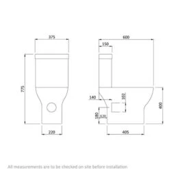 Orchard Derwent Round Compact Close Coupled Toilet With Luxury Slim Soft Close Seat 9 Orchard Derwent Round Compact Close Coupled Toilet With Luxury Slim Soft Close Seat -Bathroom Supplies Store 17788285 3