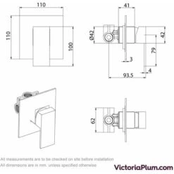 Orchard Square Manual Shower Valve -Bathroom Supplies Store 17791015 3