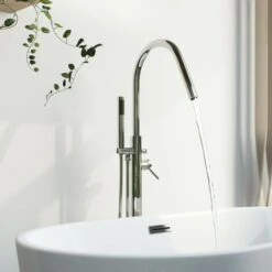 Mode Spencer Freestanding Bath Shower Mixer Tap 8 Mode Spencer Freestanding Bath Shower Mixer Tap -Bathroom Supplies Store 17791125 2