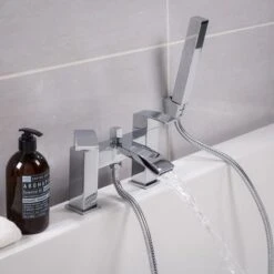 Camden Bath Shower Mixer Tap With Kit -Bathroom Supplies Store 18081096 3