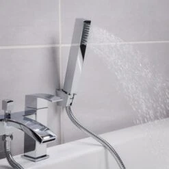 Camden Bath Shower Mixer Tap With Kit -Bathroom Supplies Store 18081096 5