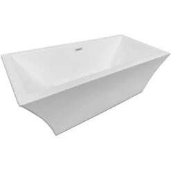 SIMBA FREESTANDING BATHTUB MODERN DESIGN BATH TUB Susan 170 X 80 Cm NEW -Bathroom Supplies Store 18368516 3
