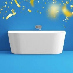 Mode Cooper Back To Wall Freestanding Bath 1700 X 800