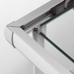 ELEGANT Shower Enclosure 1000 X 700 Mm Sliding Corner Entry Shower Enclosure Door Cubicle With Tray -Bathroom Supplies Store 19231613 4