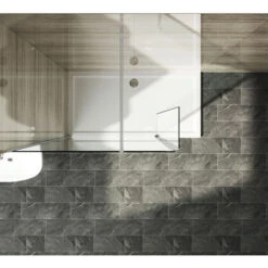 ELEGANT 800mm Walk In Shower Screen Tougheded Safety Wet Room With 300mm Flipper Panel -Bathroom Supplies Store 19231711 3