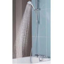 Aqualisa Midas 100 Thermo Bar Shower Mixer Tap With Adjustable Kit - Chrome -Bathroom Supplies Store 19452976 4